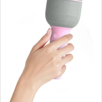 5 Farklı Eğlenceli Ses Efektli Karaoke Mikrofon ve Bluetooth Hoparlör - Pembe 5 Farklı Eğlenceli Ses Efektli Karaoke Mikrofon ve Bluetooth Hoparlör - Pembe