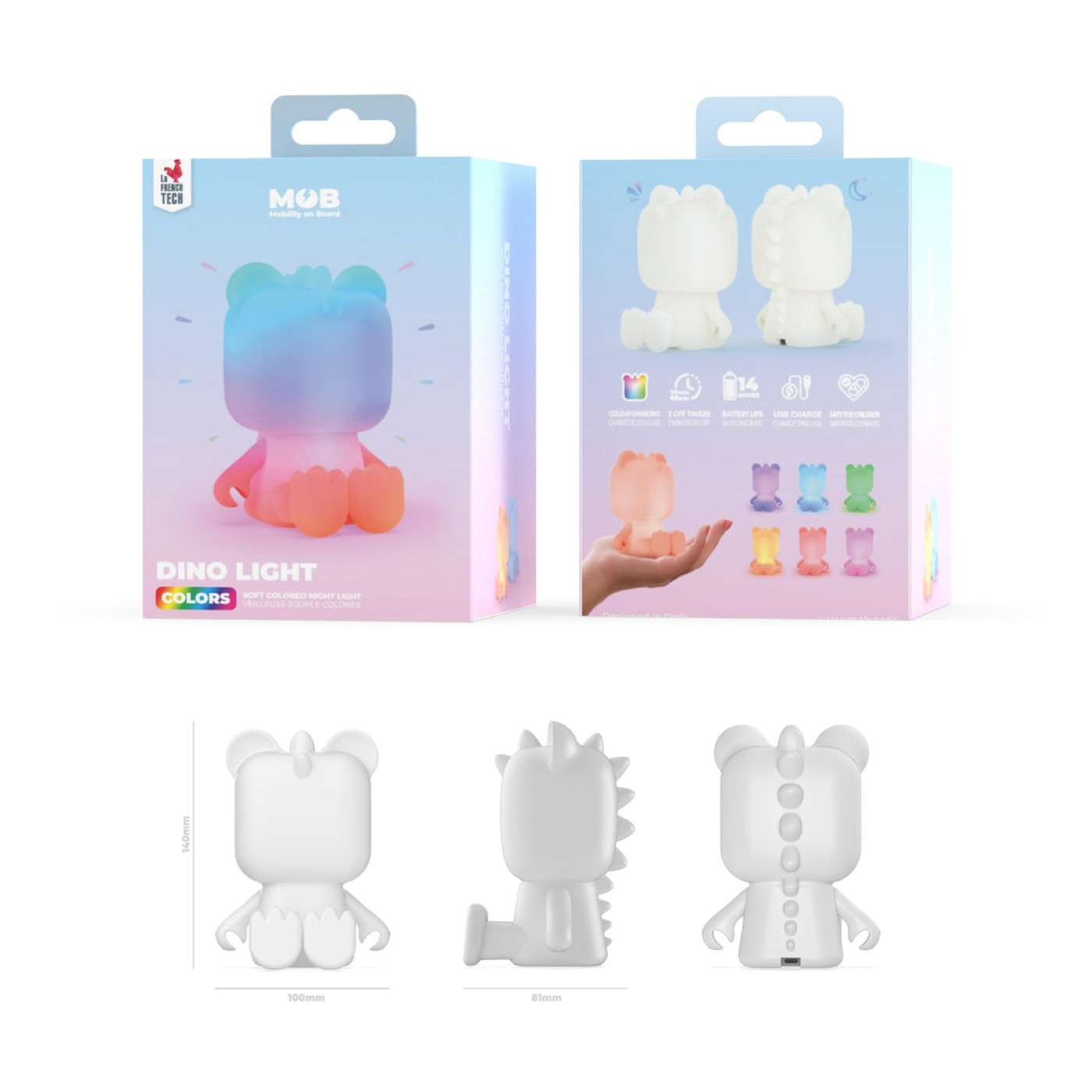 Mob - Dino Light - 3701613300170 Mob - Dino Light - 3701613300170 - 3701613300170