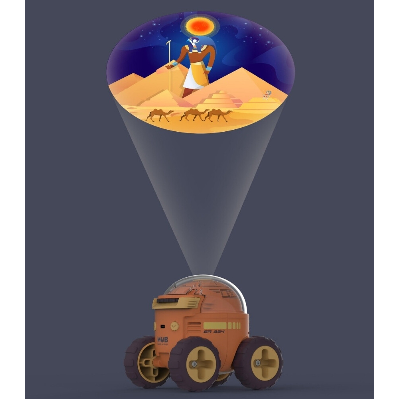 Uzay Kaşifi Hikaye Projektörü – İngilizce ve Fransızca Kitapçıklı - RO-EXPL-01 - 3701613300439