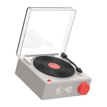 MOB Retro Pikap Bluetooth Hoparlör ve Çalar Saat // Gri MOB Retro Pikap Bluetooth Hoparlör ve Çalar Saat // Gri