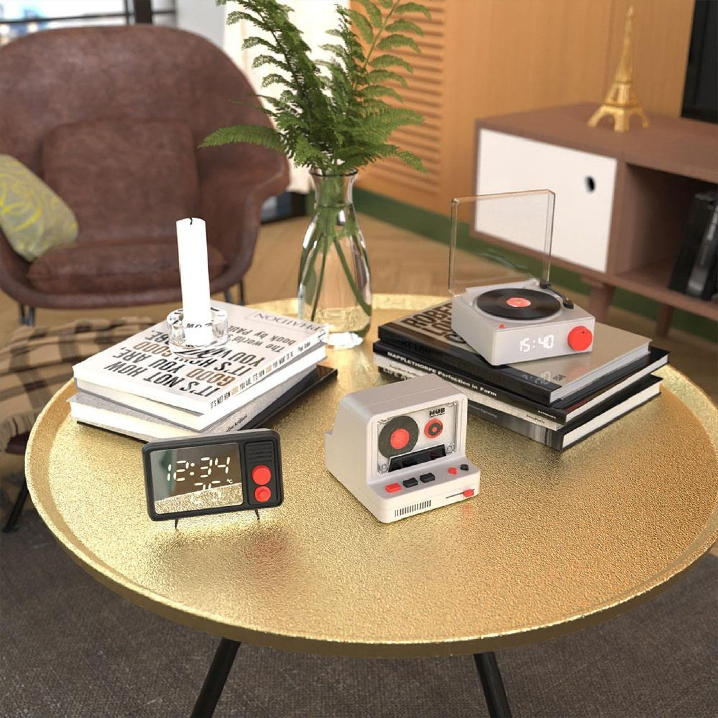 MOB Retro Pikap Bluetooth Hoparlör ve Çalar Saat // Gri - 3701613300026 MOB Retro Pikap Bluetooth Hoparlör ve Çalar Saat // Gri - 3701613300026 - 3701613300026