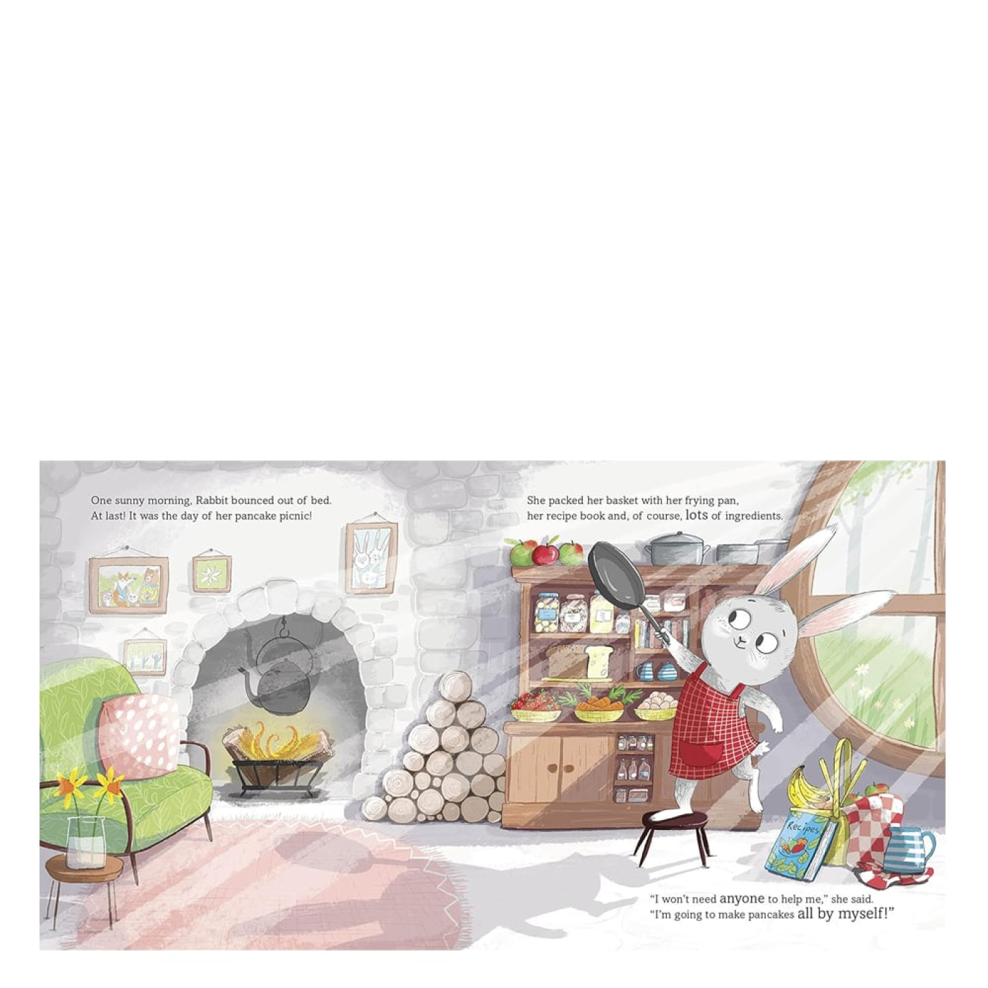 Rabbits Pancake Picnic - 9781839941115 Rabbits Pancake Picnic - 9781839941115 - 9781839941115