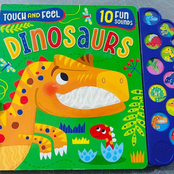 10 Fun Sounds Touch and Feel: Dinosaurs 10 Fun Sounds Touch and Feel: Dinosaurs