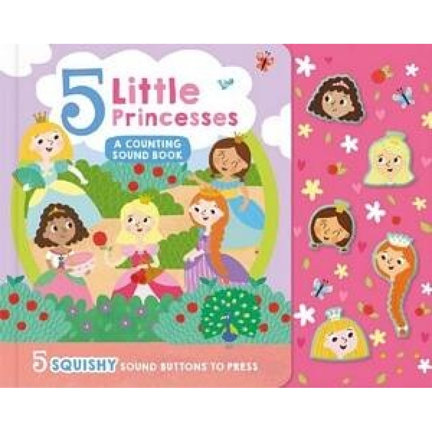 5 Little Princesses: A Counting Sound Book - 9781835090831 - 9781835090831