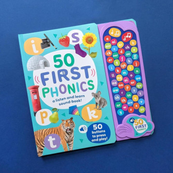 50 First Phonics (50 Button Photo Sound Book)