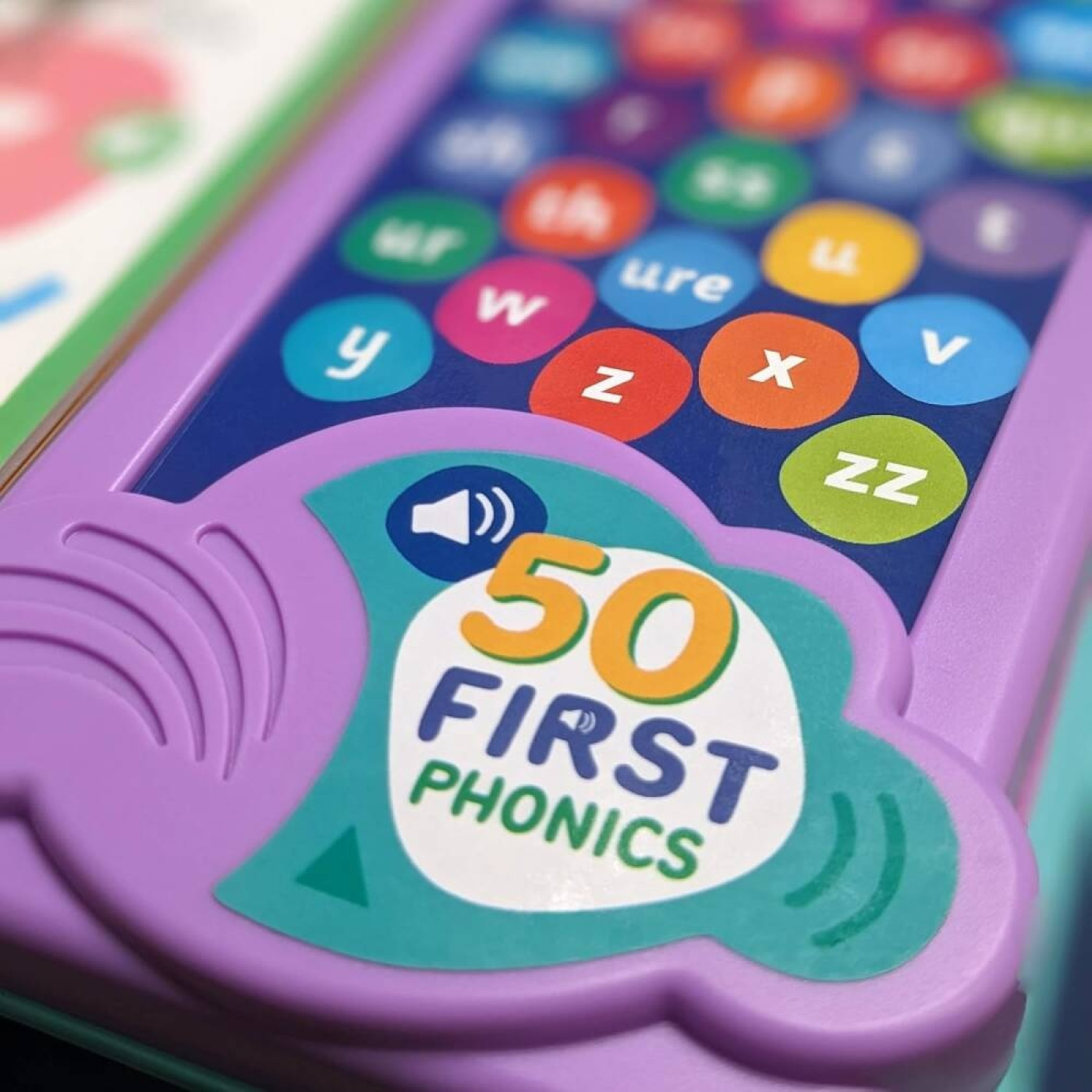 50 First Phonics (50 Button Photo Sound Book) - 9781839239496 - 9781839239496