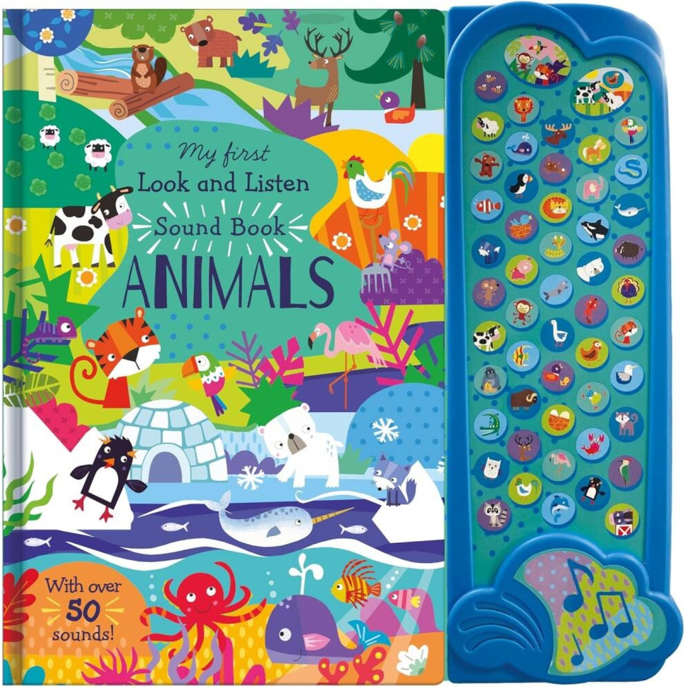 Animals (My First Look & Find Sound Book) - 9781839235931 - 9781839235931