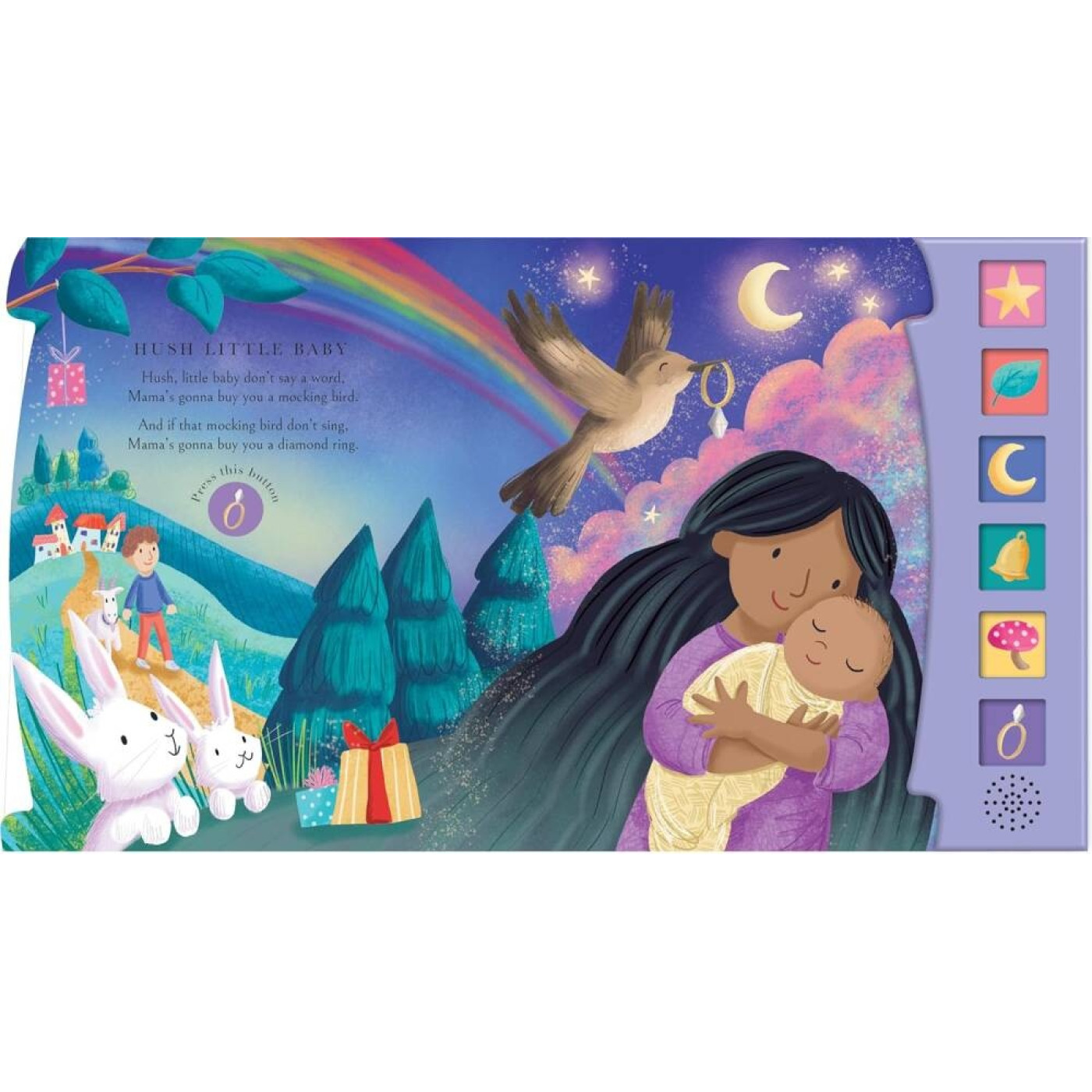 Bedtime Lullabies (6 Button Sound Book) - 9781839237218 - 9781839237218