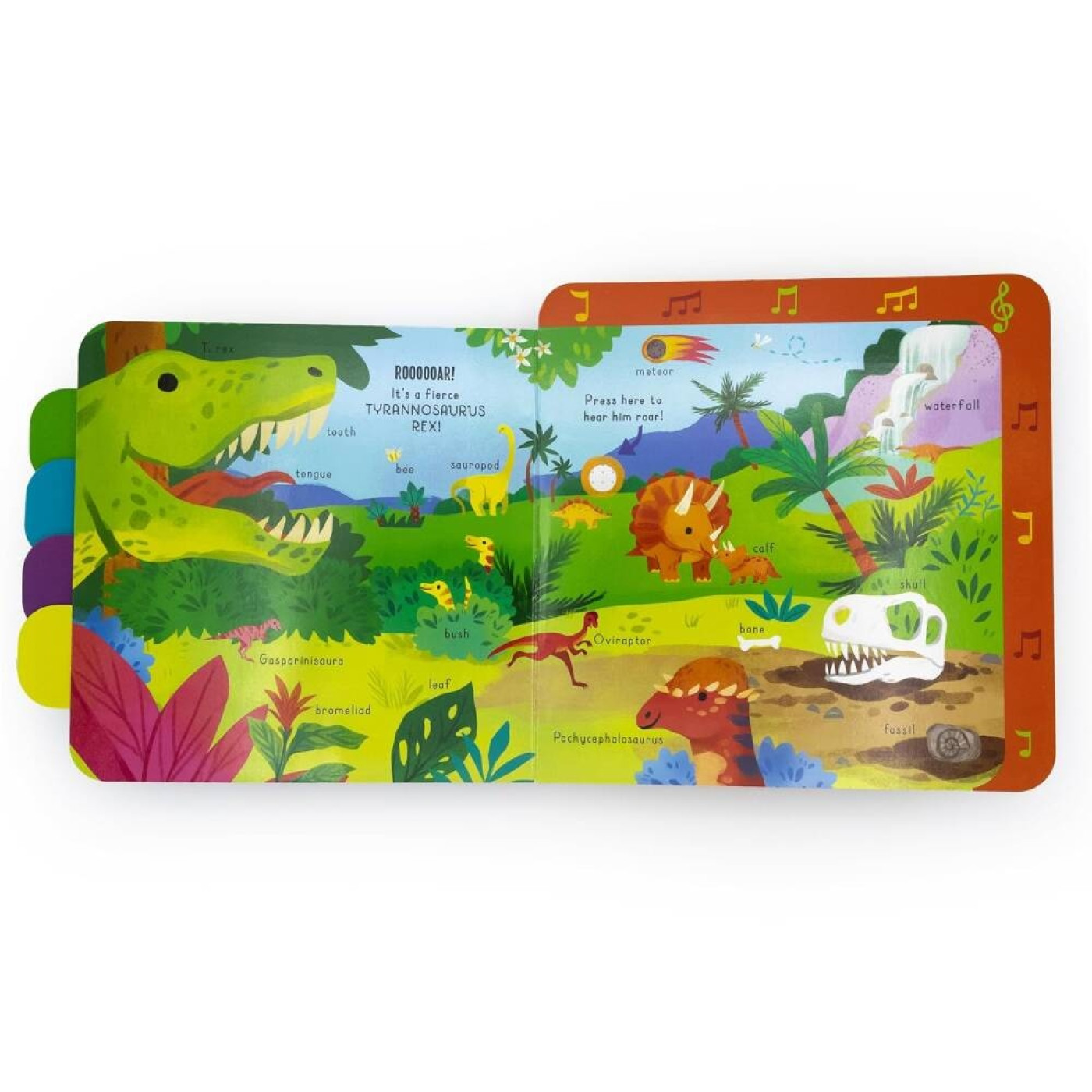 Dinos (Pull-Tab Sound Book) - 9781835095201 - 9781835095201