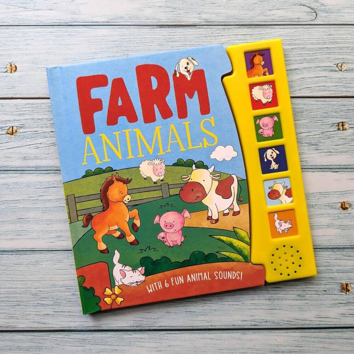 Farm Animals (6 Button Sound Book) - 9780755460335 - 9780755460335