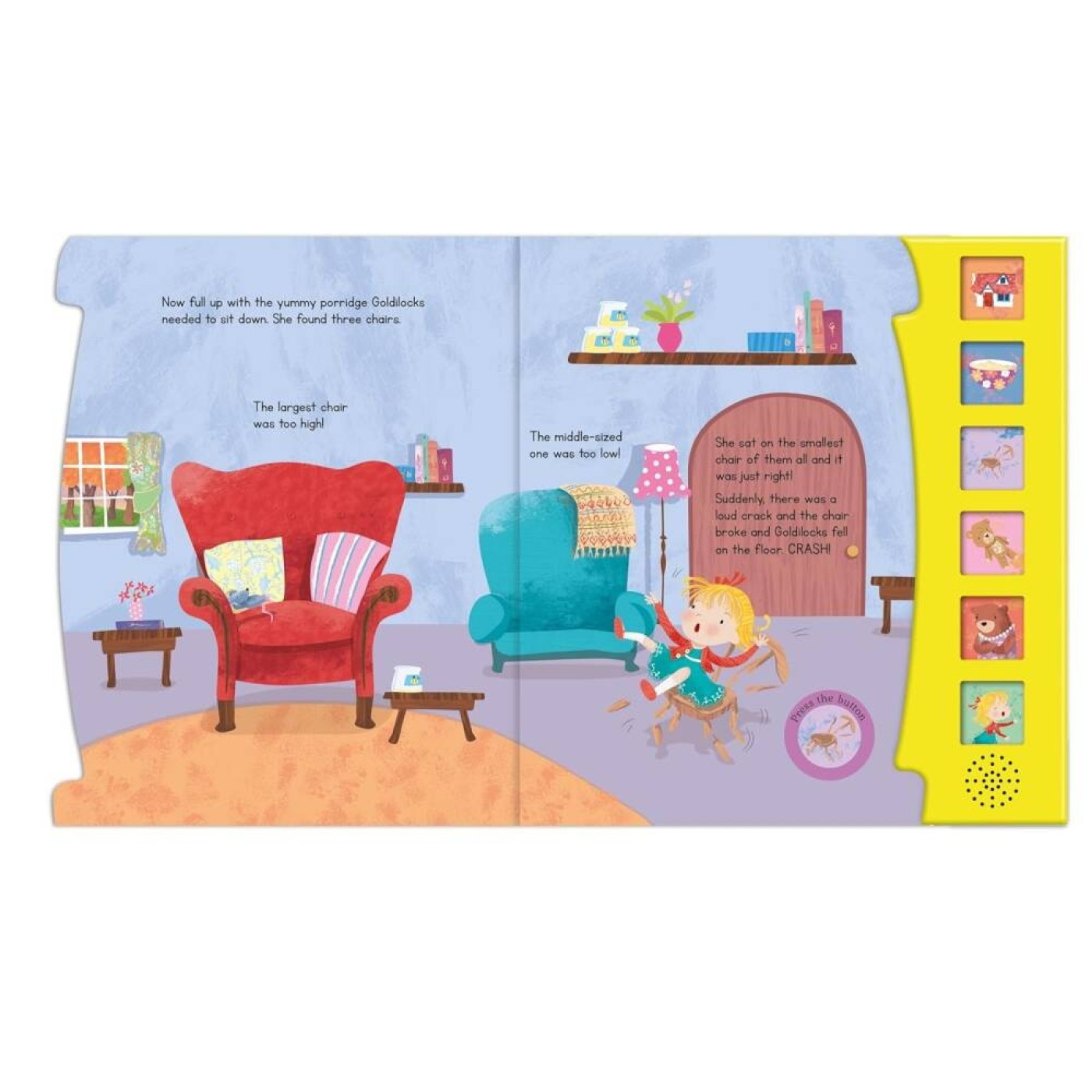 Goldilocks (Fairy Tale Sound Book) - 9781835091692 Goldilocks (Fairy Tale Sound Book) - 9781835091692 - 9781835091692