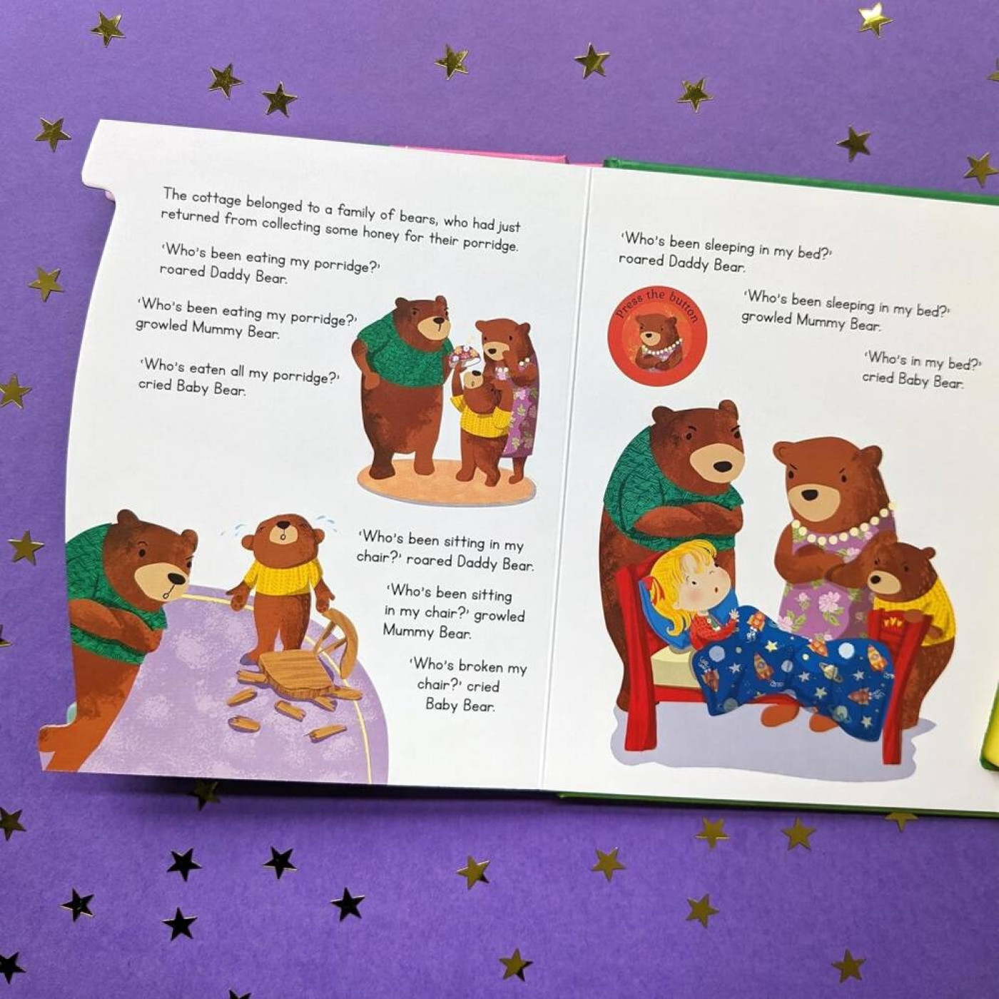 Goldilocks (Fairy Tale Sound Book) - 9781835091692 Goldilocks (Fairy Tale Sound Book) - 9781835091692 - 9781835091692