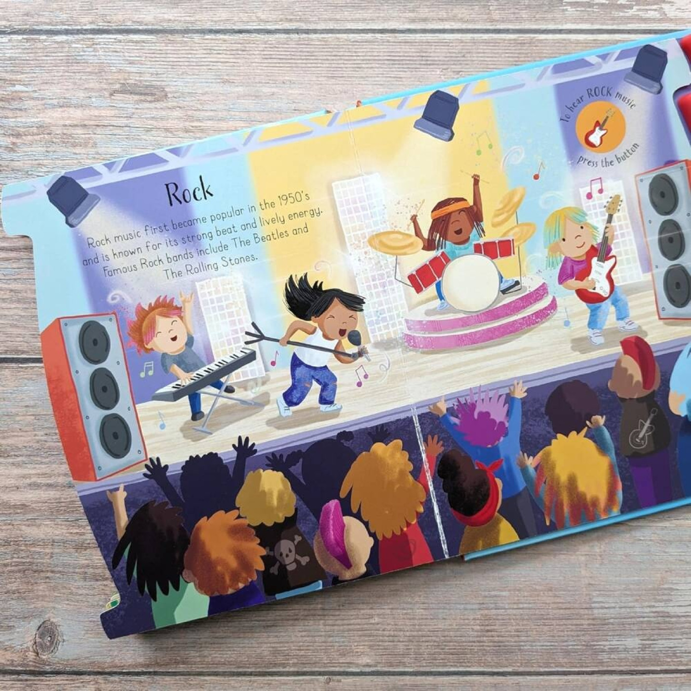 Listen To The Music (6 Button Sound Book) - 9781839239397 Listen To The Music (6 Button Sound Book) - 9781839239397 - 9781839239397