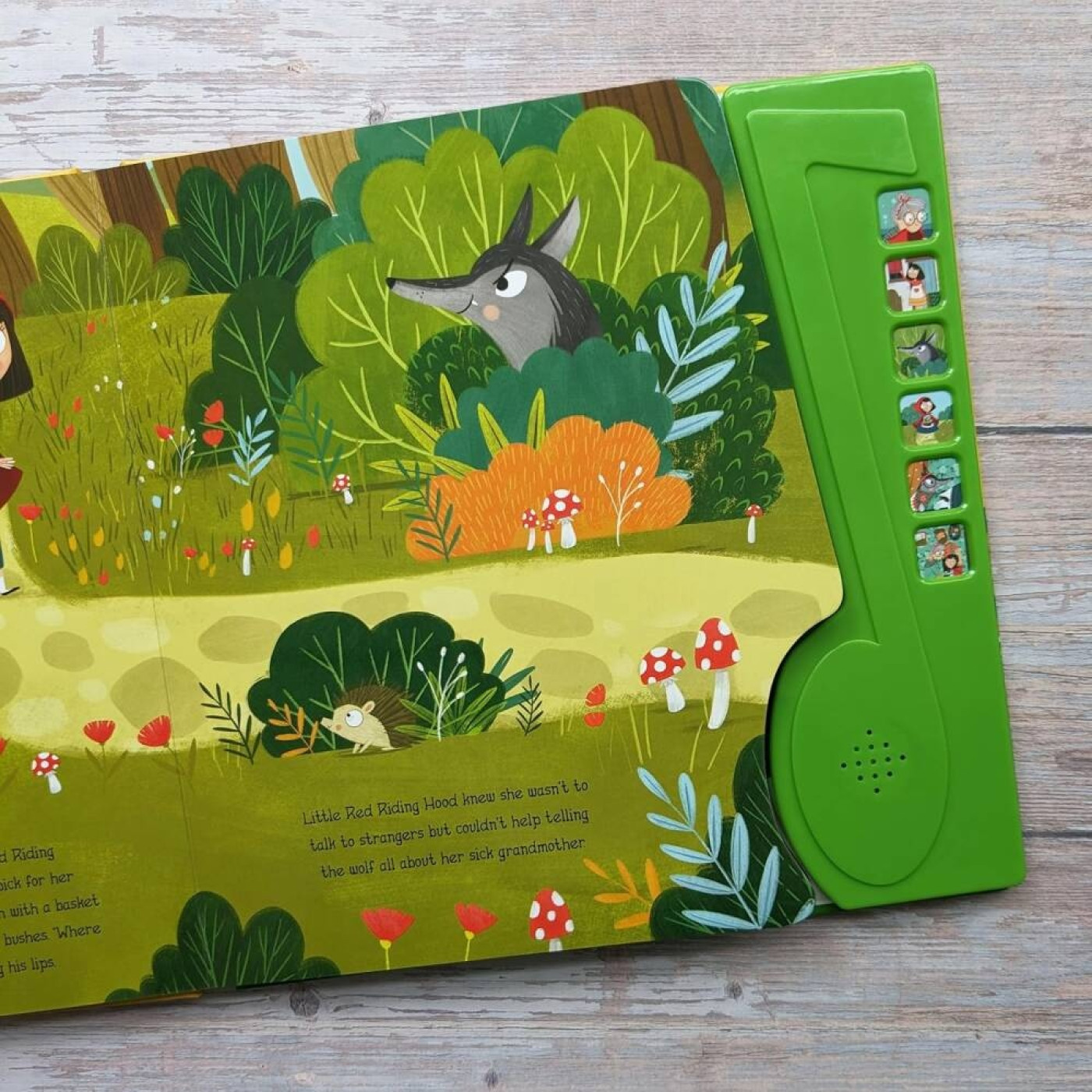 Little Red Riding Hood (Jumbo 6 Button Sound Book) - 9781839239205 - 9781839239205