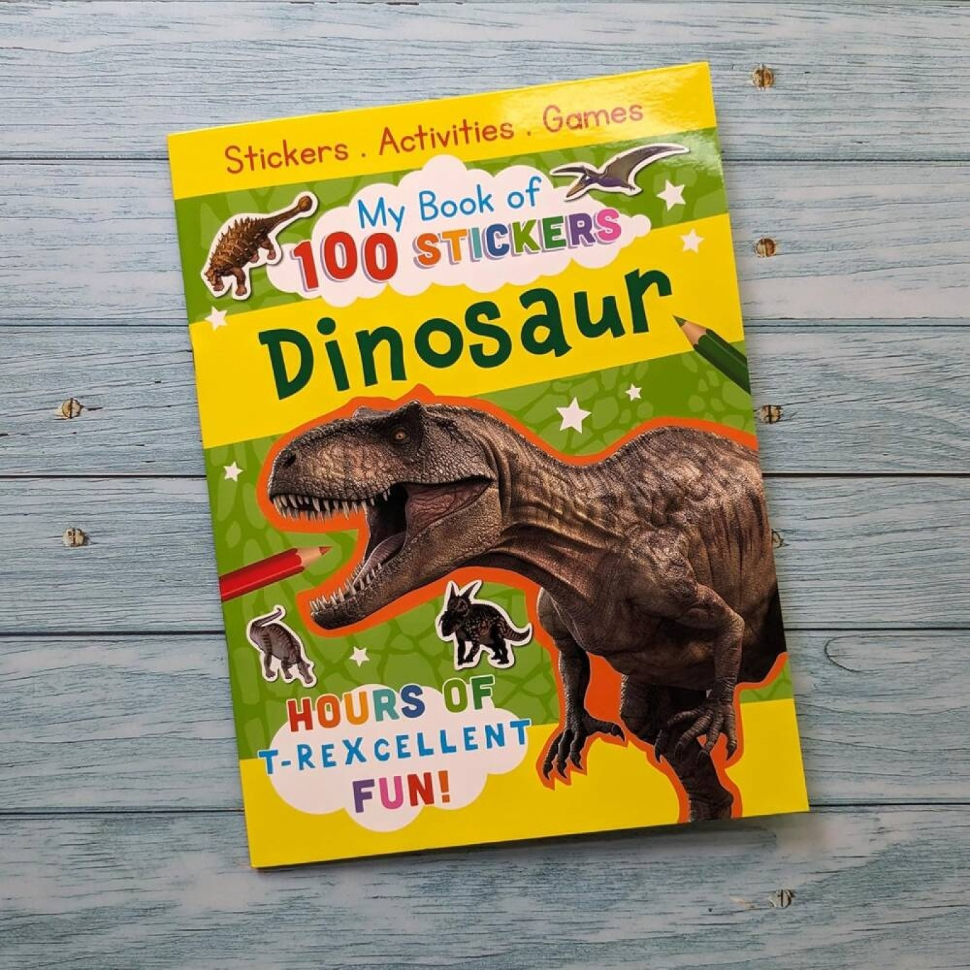 My Book of 100 Stickers - Dinosaurs - 9780755487288 - 9780755487288