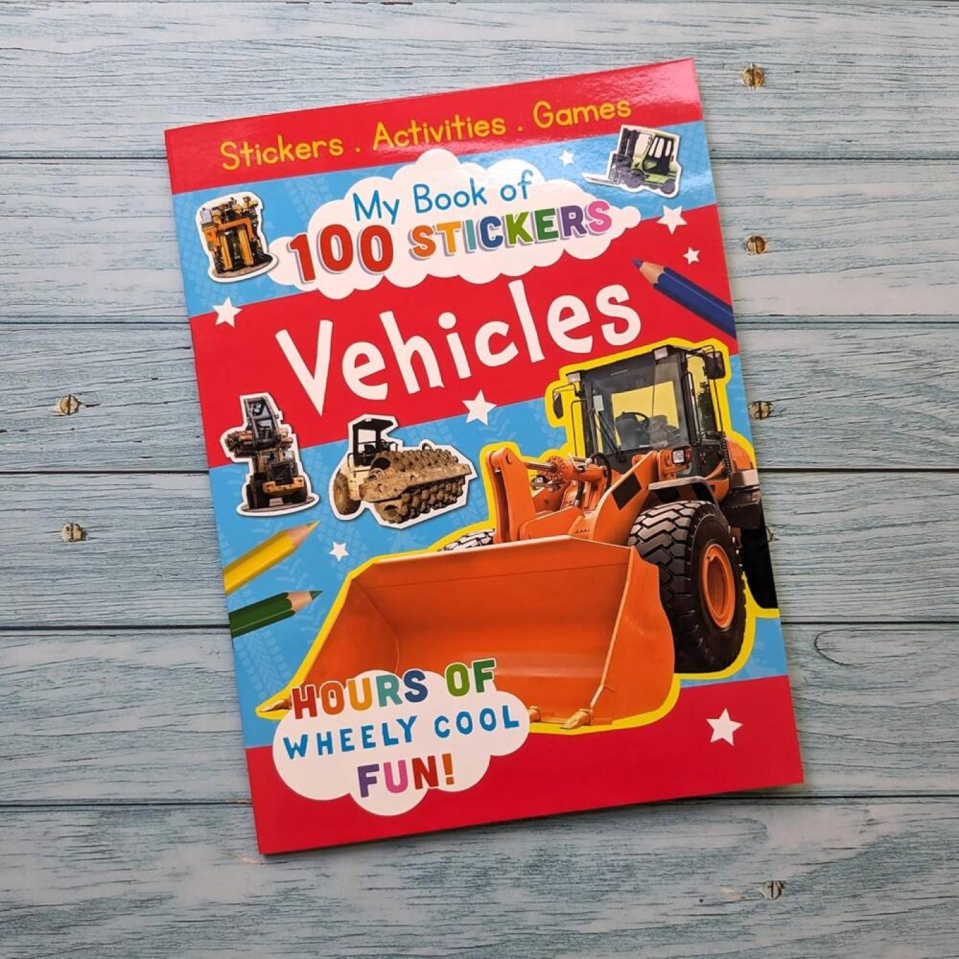 My Book of 100 Stickers - Vehicles - 9780755487301 - 9780755487301