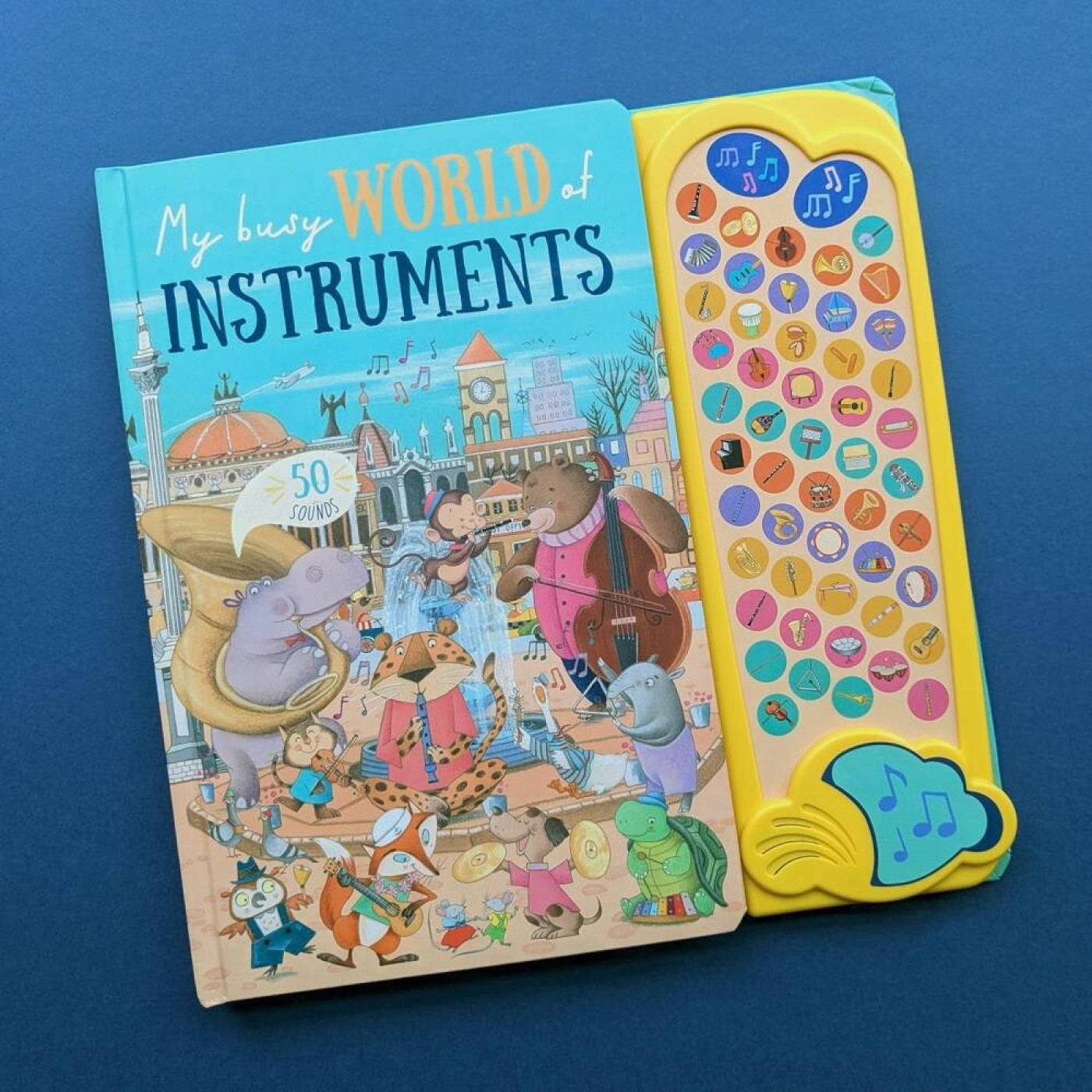 My Busy World of Instruments (50 Button Sound Book) - 9781839238291 - 9781839238291
