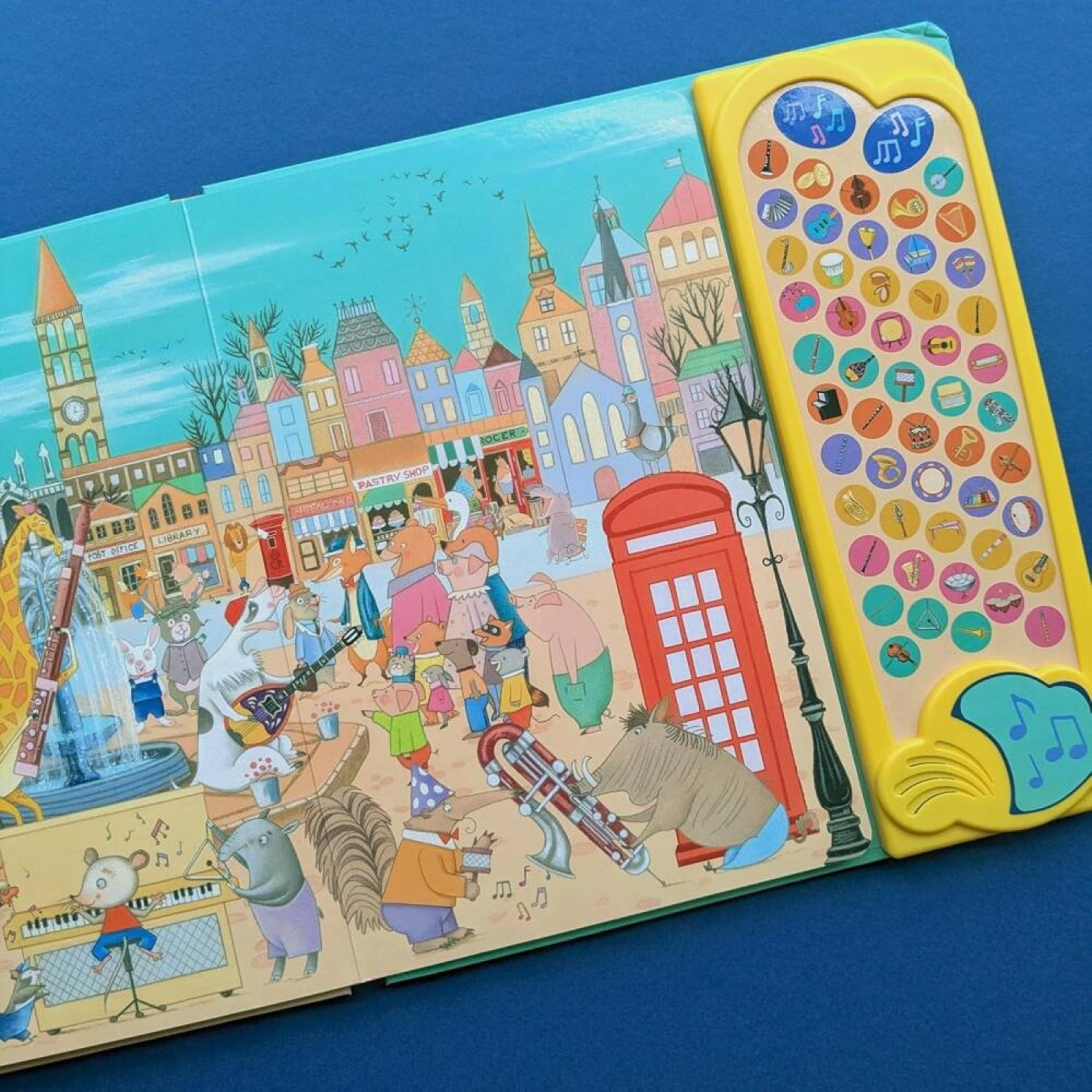 My Busy World of Instruments (50 Button Sound Book) - 9781839238291 - 9781839238291