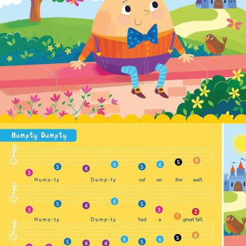 Play Along Piano Book: Humpty Dumpty