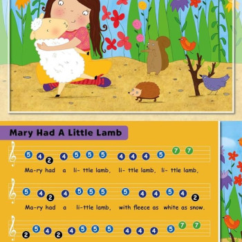 Play Along Piano Book: Itsy Bitsy Spider