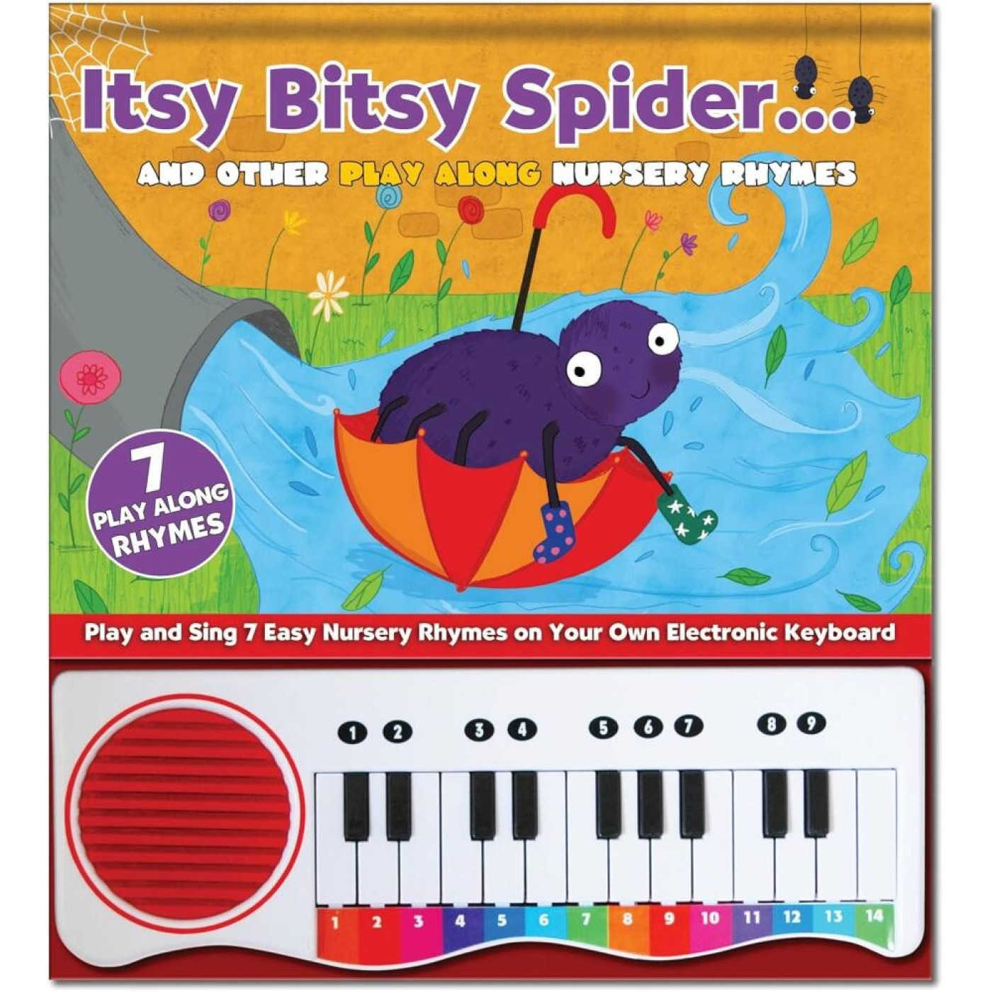 Play Along Piano Book: Itsy Bitsy Spider - 9780755407811 - 9780755407811