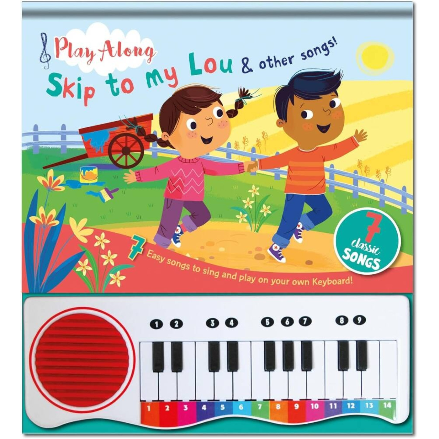 Play Along Piano Book: Skip to My Lou
