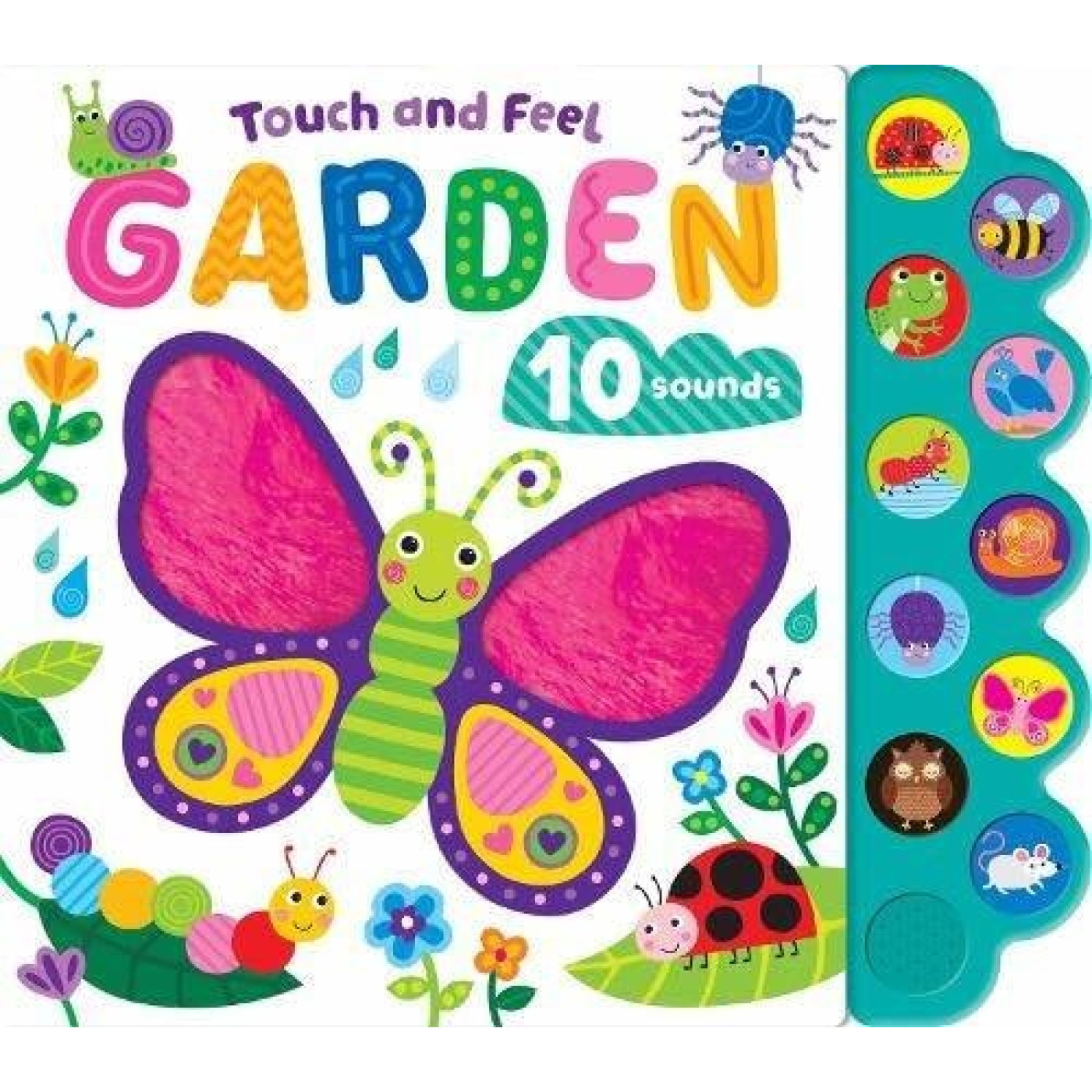 Touch & Feel Sound Book: Garden