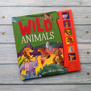 Wild Animals (6 Button Sound Book)