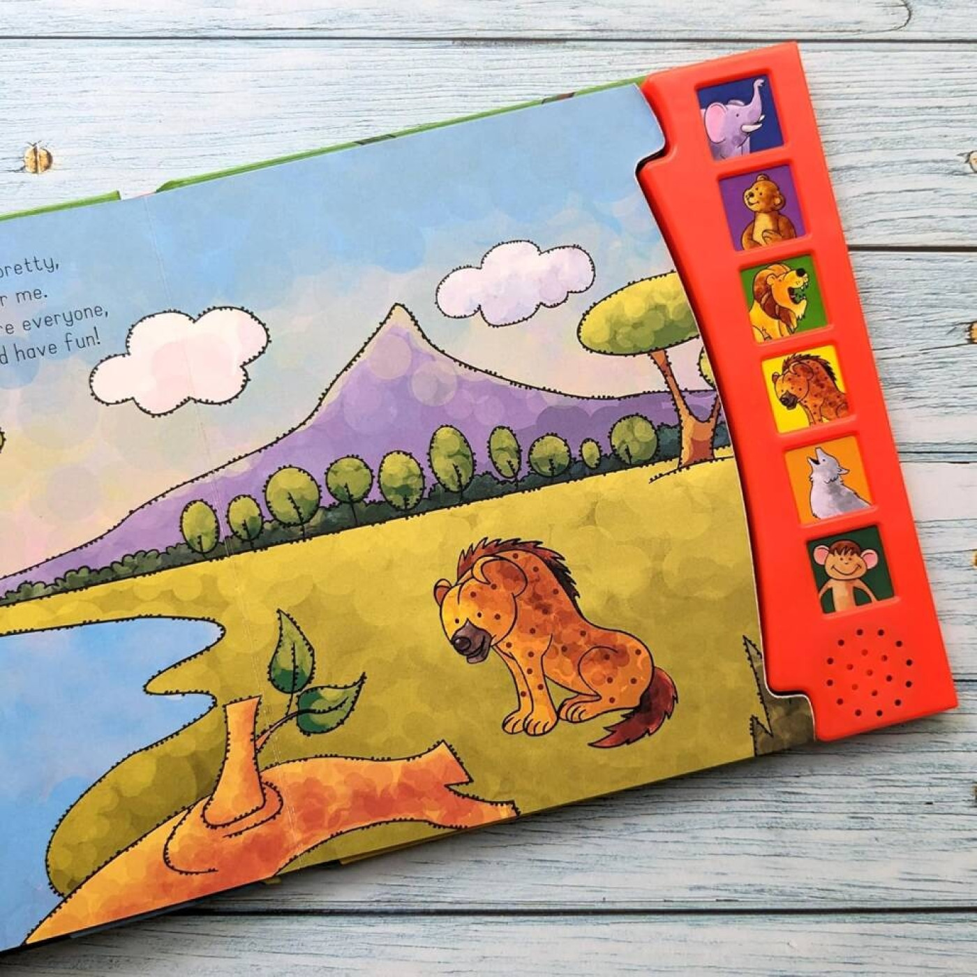 Wild Animals (6 Button Sound Book)