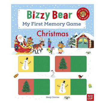 Bizzy Bear My First Memory Game Book - Christmas