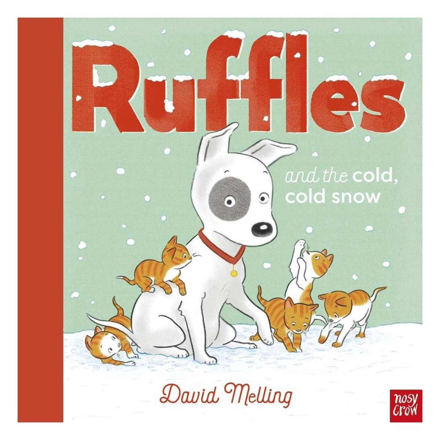 Ruffles and the cold, cold snow Ruffles and the cold, cold snow