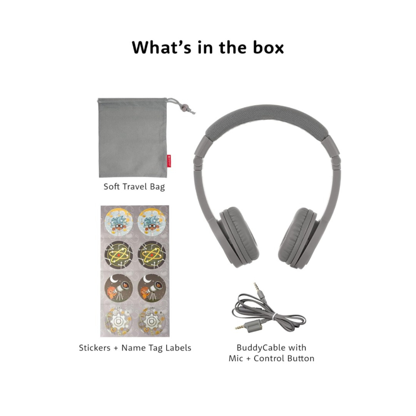 Buddyphones Explore+ - Kulak Üstü Kulaklık - 4897111740118 Buddyphones Explore+ - Kulak Üstü Kulaklık - ST01111 - 4897111740118