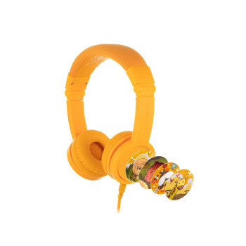 Buddyphones POPFun - Kulak Üstü Kulaklık Sarı