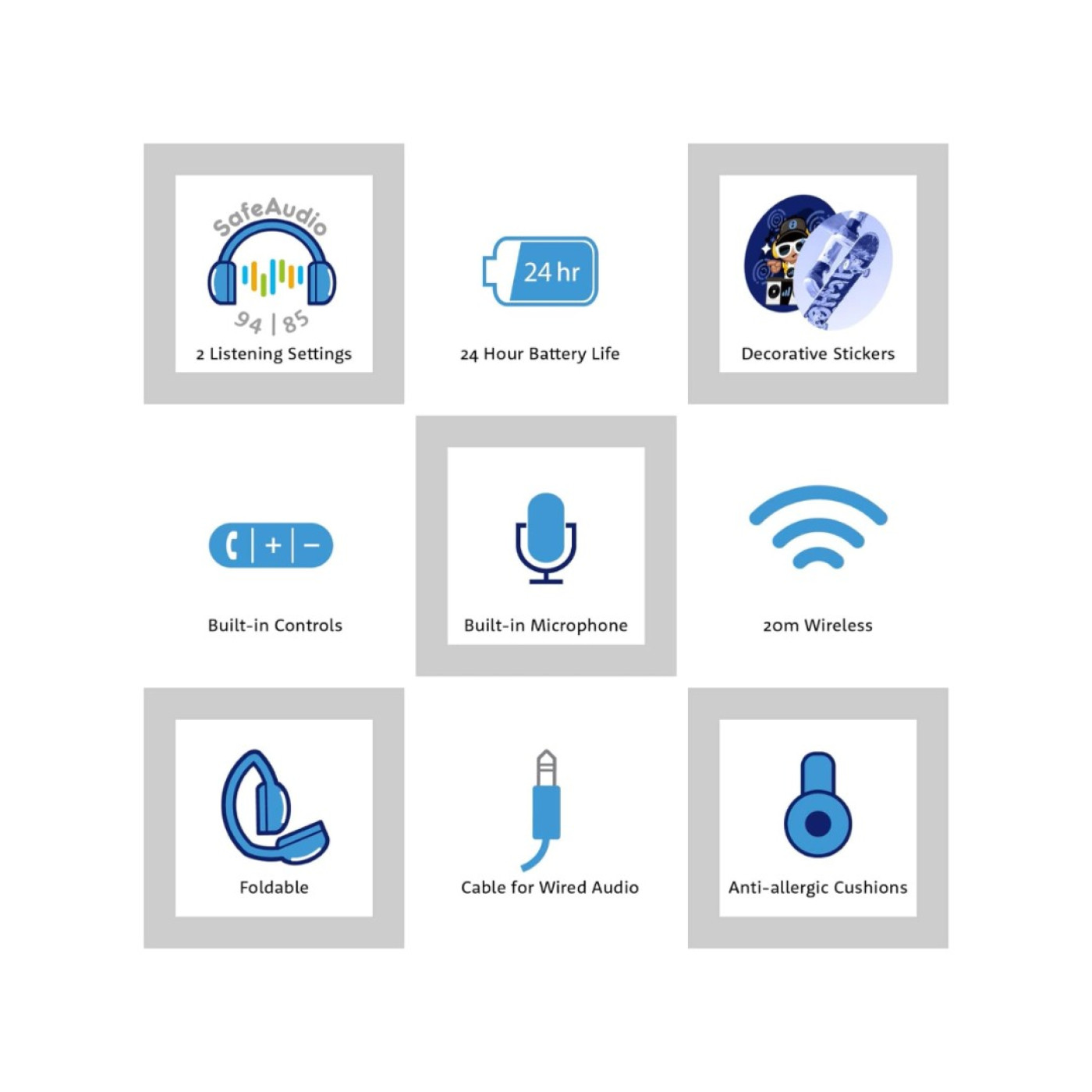 Buddyphones POPFun - Kulak Üstü Kulaklık Yeşil - 4897111741023 Buddyphones POPFun - Kulak Üstü Kulaklık Yeşil - ST01115 - 4897111741023