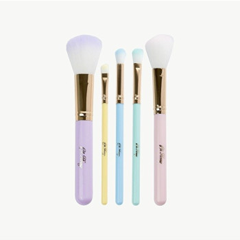 Oh Flossy - Makyaj Fırçası Seti / Rainbow    