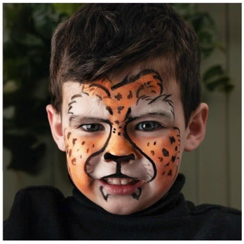 Oh Flossy Çocuk Doğal Yüz Boyama Seti / Superheroes