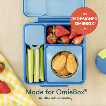 Omiebox Bento Kutusu İç Bölme Kapları 2Li Mavi Ve Lime Yeşili Omiebox Bento Kutusu İç Bölme Kapları 2Li Mavi Ve Lime Yeşili