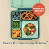 Omiebox Bento Kutusu İç Bölme Kapları 2Li Mavi Ve Lime Yeşili Omiebox Bento Kutusu İç Bölme Kapları 2Li Mavi Ve Lime Yeşili
