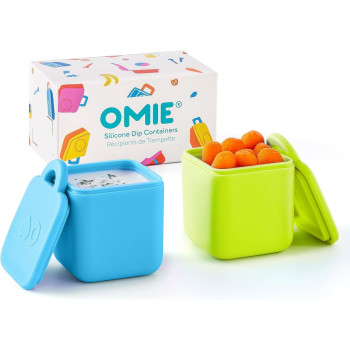 Omiebox Bento Kutusu İç Bölme Kapları 2Li Mavi Ve Lime Yeşili Omiebox Bento Kutusu İç Bölme Kapları 2Li Mavi Ve Lime Yeşili