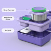 Omiebox - UP Isı Yalıtımlı 2. Nesil Galaksi Moru Bento Yemek Kutusu Omiebox - UP Isı Yalıtımlı 2. Nesil Galaksi Moru Bento Yemek Kutusu