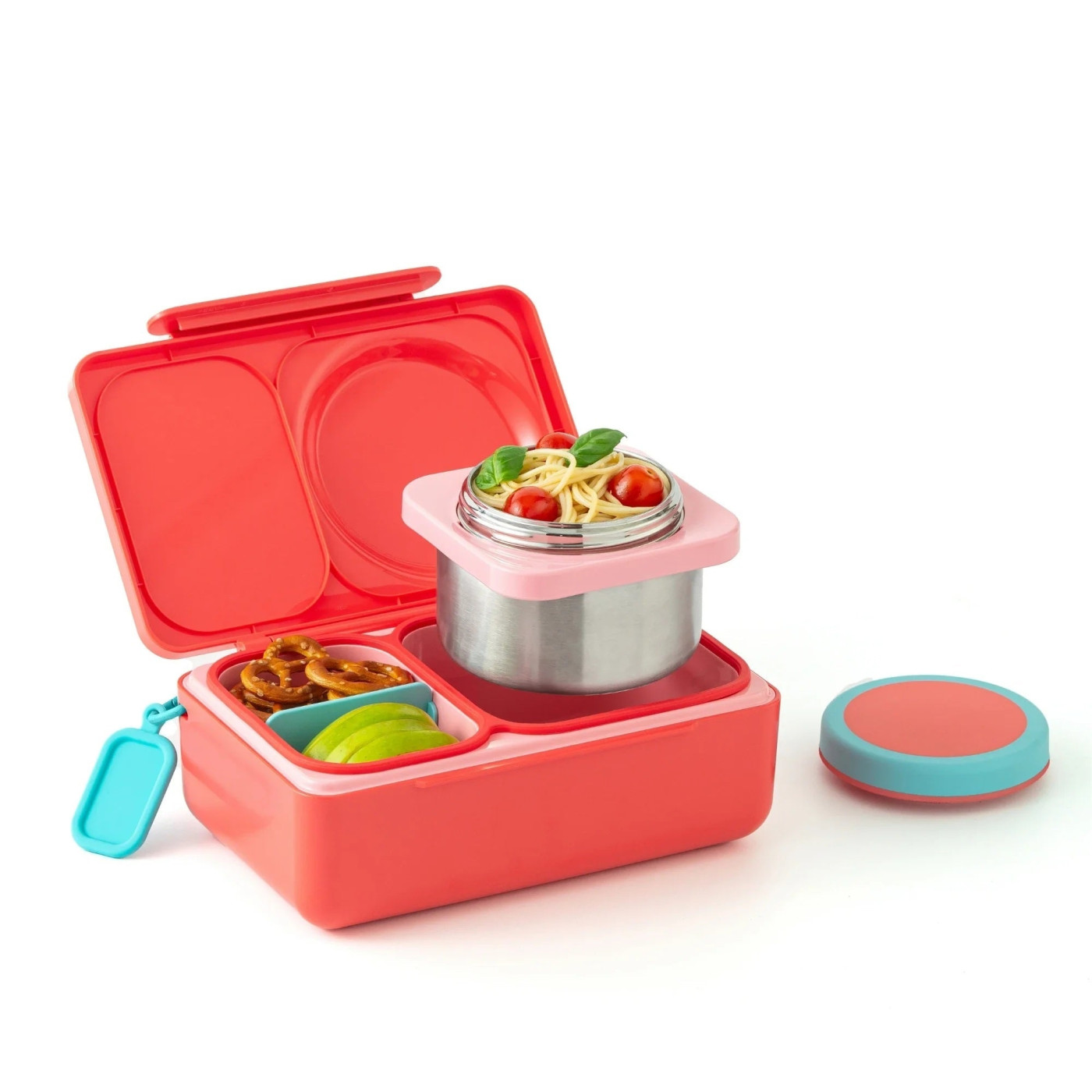 Omiebox - UP Isı Yalıtımlı 2. Nesil Kiraz Pembesi Bento Yemek Kutusu - 850005702887 - 850005702887