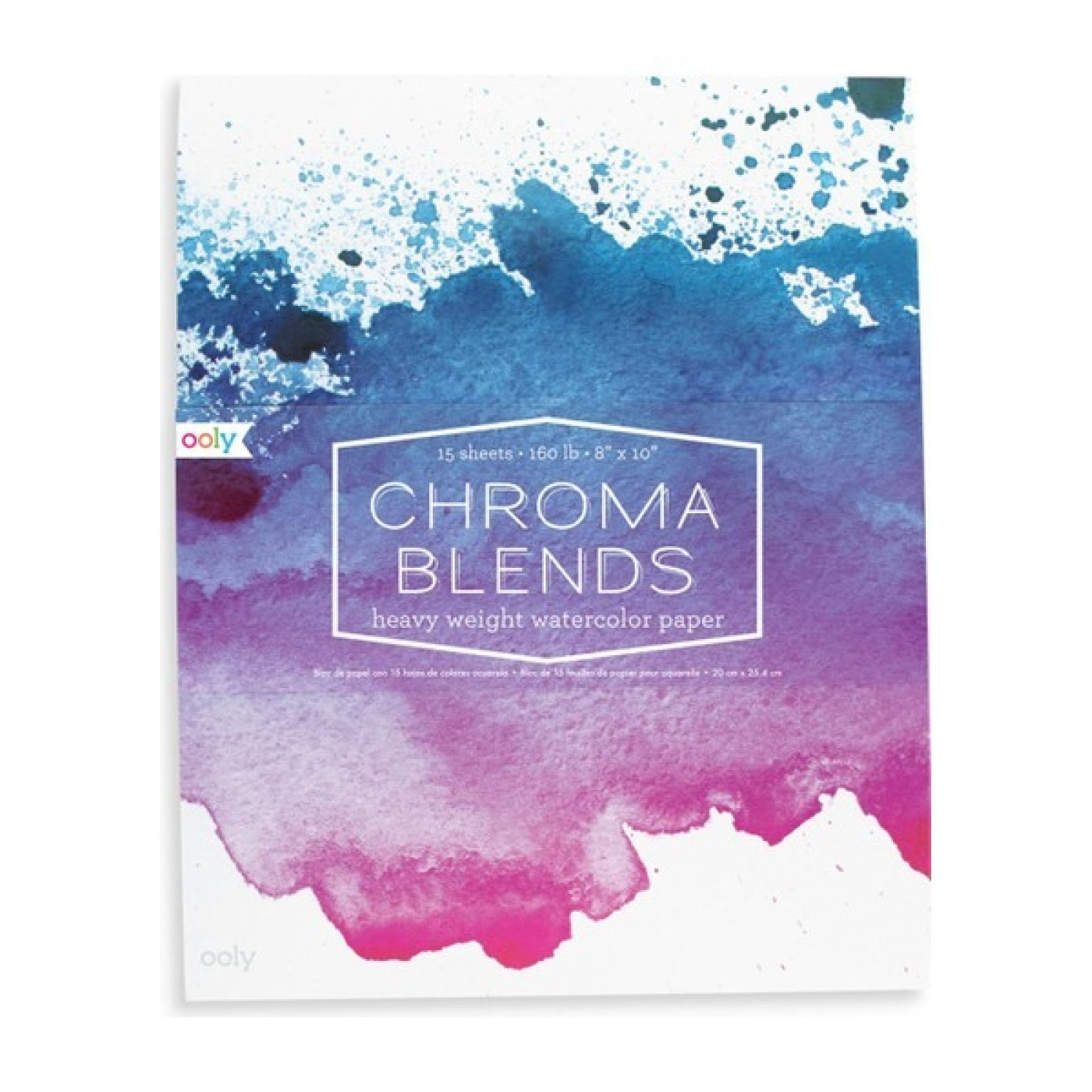 Ooly Chroma Blends Sulu Boya Kağıdı - 810078030119 - 810078030119