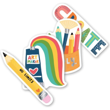 Ooly Stickiville Vinil Çıkartmalar - Art Maker