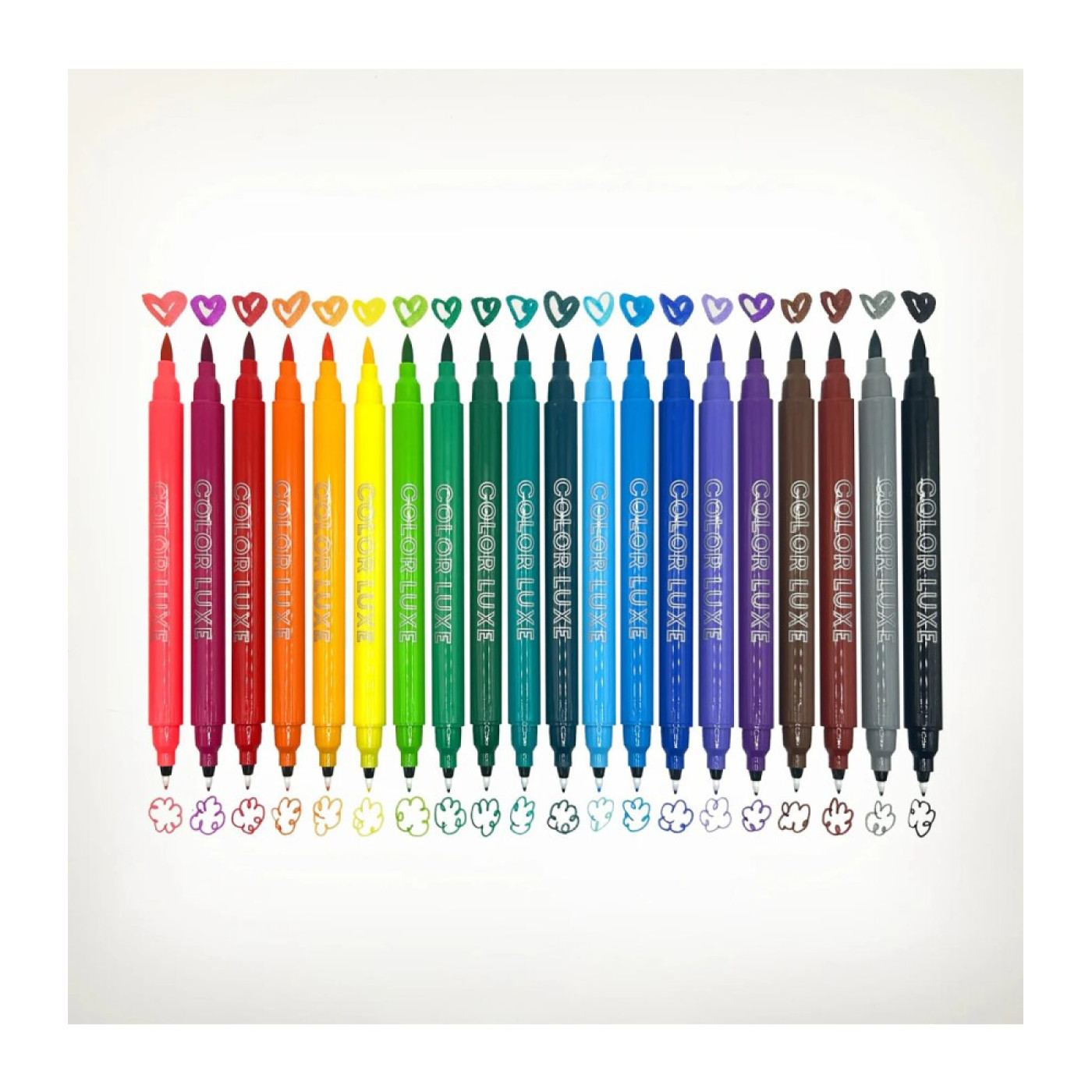 Ooly Color Luxe Çift Uçlu 20’li Keçeli Kalem - ST00974 - 810104683012