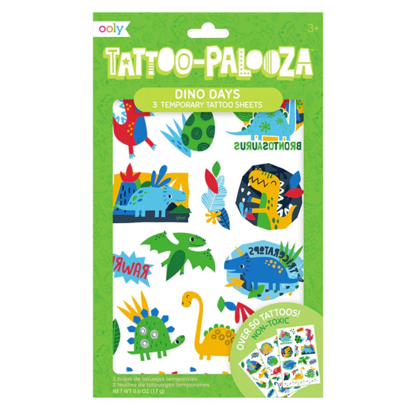 Ooly Tattoo Palooza Geçici Dövme Seti - Dino Days - 810078033066 Ooly Tattoo Palooza Geçici Dövme Seti - Dino Days - 810078033066 - 810078033066