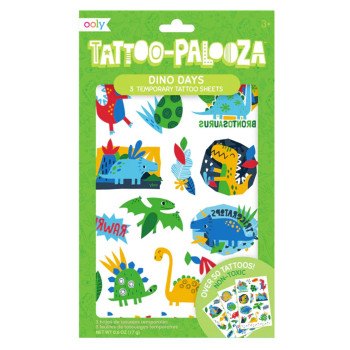 Ooly Tattoo Palooza Geçici Dövme Seti - Dino Days Ooly Tattoo Palooza Geçici Dövme Seti - Dino Days