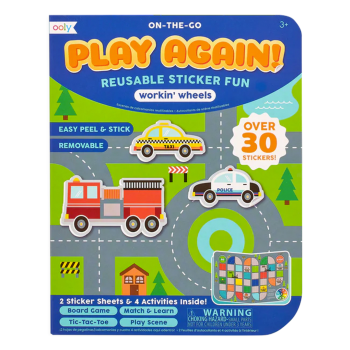 Ooly - Play Again Mini Taşınabilir Aktivite Kiti - Workin Wheels Ooly - Play Again Mini Taşınabilir Aktivite Kiti - Workin Wheels