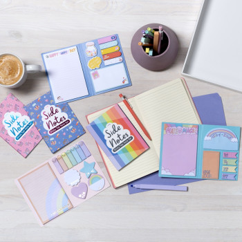 Ooly - Side Notes Yapışkanlı Etiket Seti - Pastel Rainbows Ooly - Side Notes Yapışkanlı Etiket Seti - Pastel Rainbows