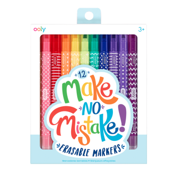 Ooly - Make No Mistake Silinebilir 12’Li Keçeli Kalem Ooly - Make No Mistake Silinebilir 12’Li Keçeli Kalem