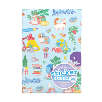Ooly - Sticker Stash Çıkartma Seti - Indoorsy Ooly - Sticker Stash Çıkartma Seti - Indoorsy